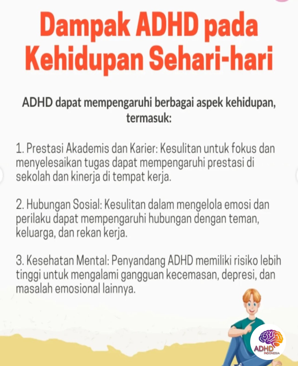 ADHD dan Hubungan Sosial Anak di Lingkungan Sekolah di Kota Payakumbuh