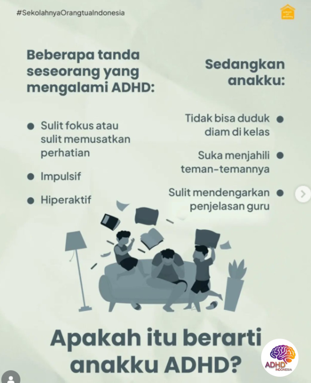 Ciri dan Gejala ADHD pada Anak Usia Dini di Kota Payakumbuh