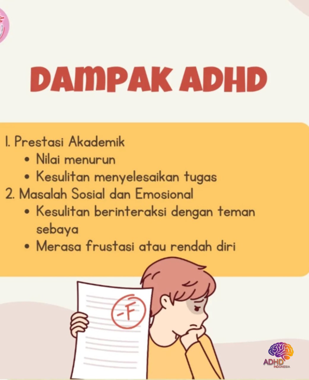 Dampak ADHD terhadap Proses Belajar Anak di Kota Payakumbuh