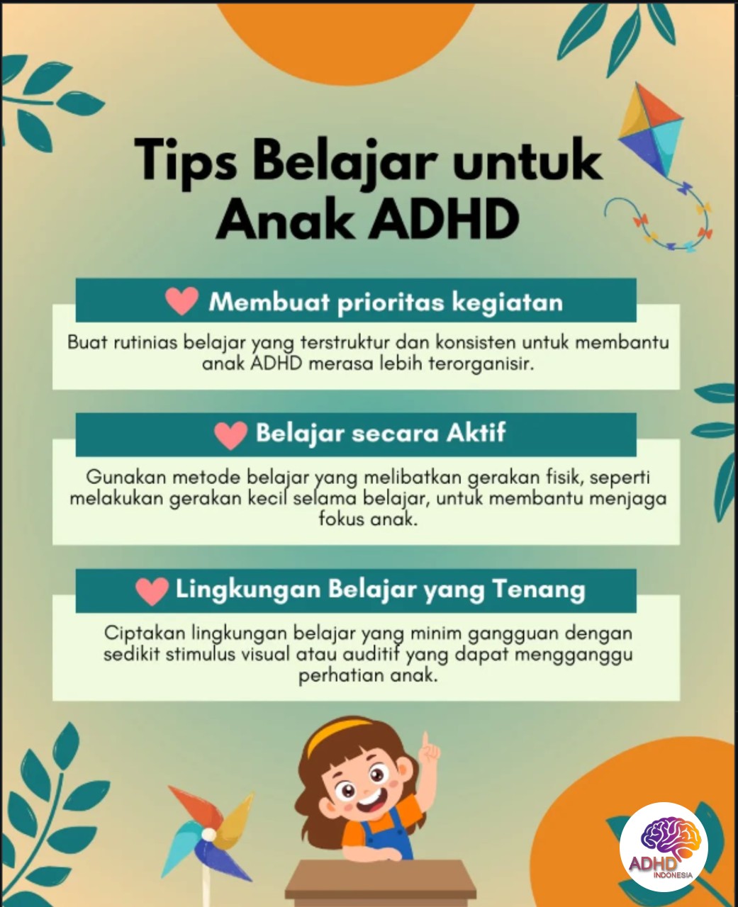 Strategi Belajar yang Cocok untuk Anak ADHD di Kota Payakumbuh